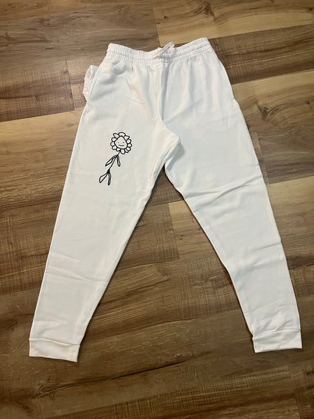Scamps White Sweatpant